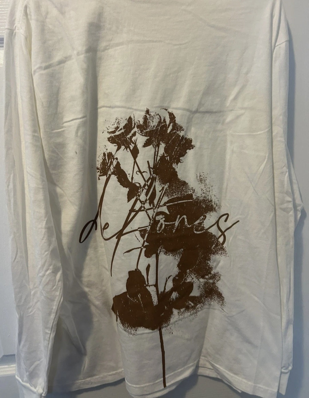 Deftones Rose Script Tee