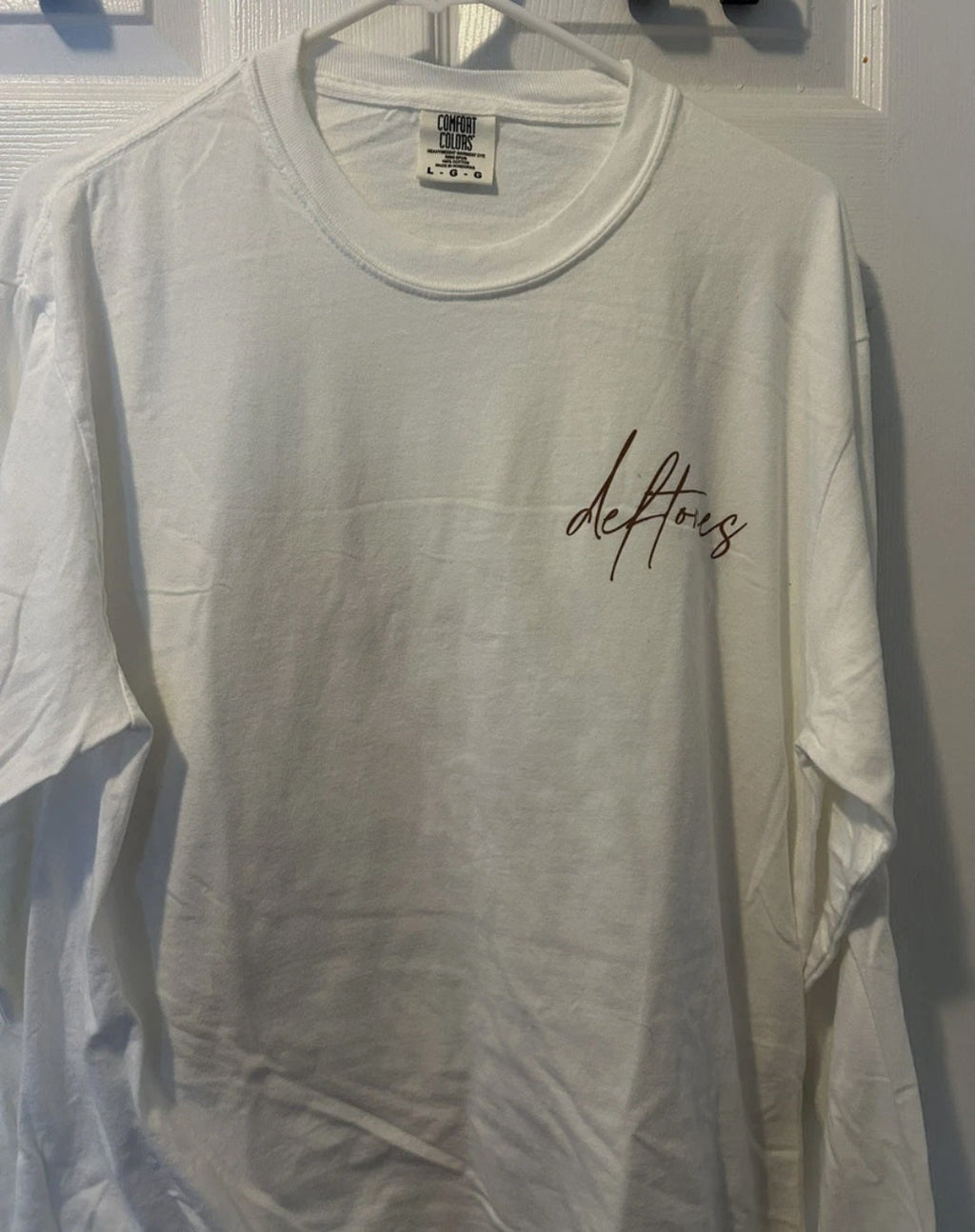Deftones Rose Script Tee