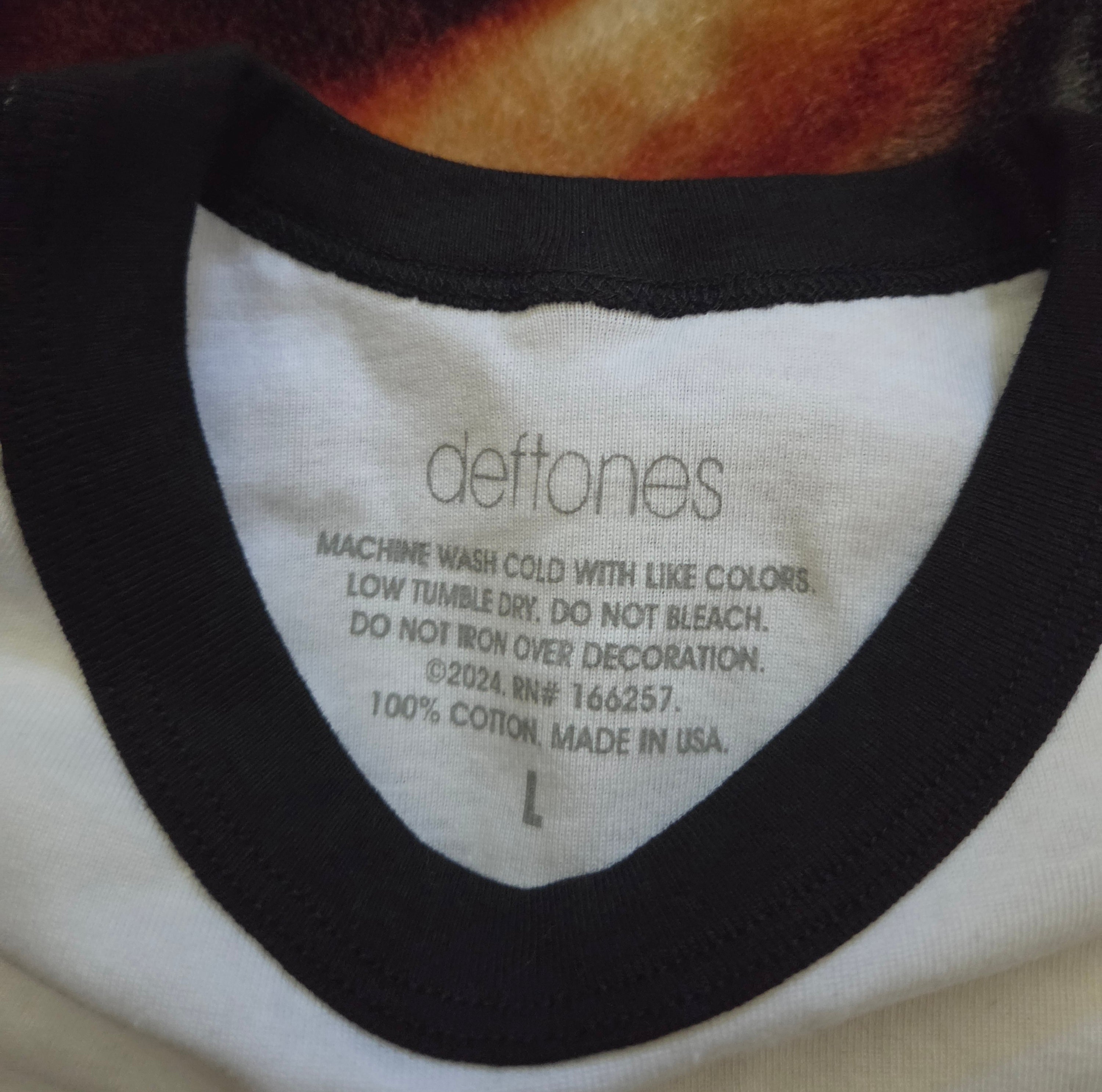 Dia De Los Deftones Raglan Crop Tee
