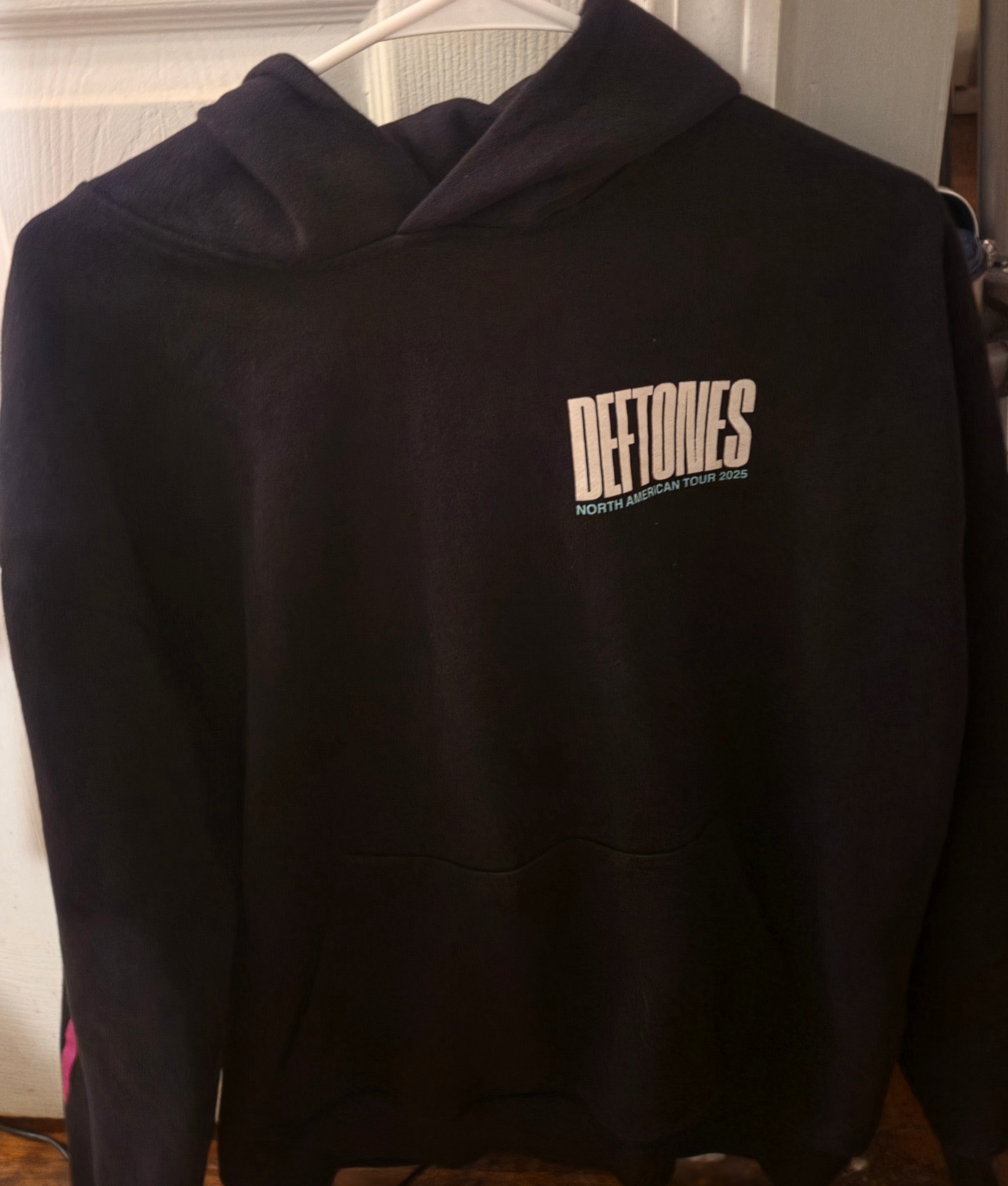 Deftones 2025 Tour Hoodie Official Manhead Merch NWOT Deadstock