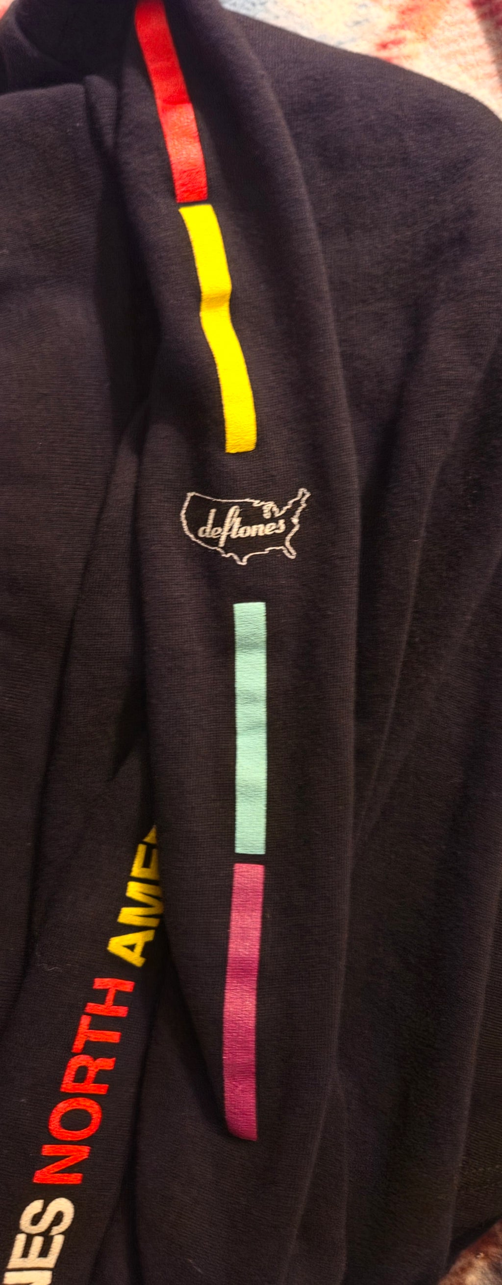 Deftones 2025 Tour Hoodie Official Manhead Merch NWOT Deadstock