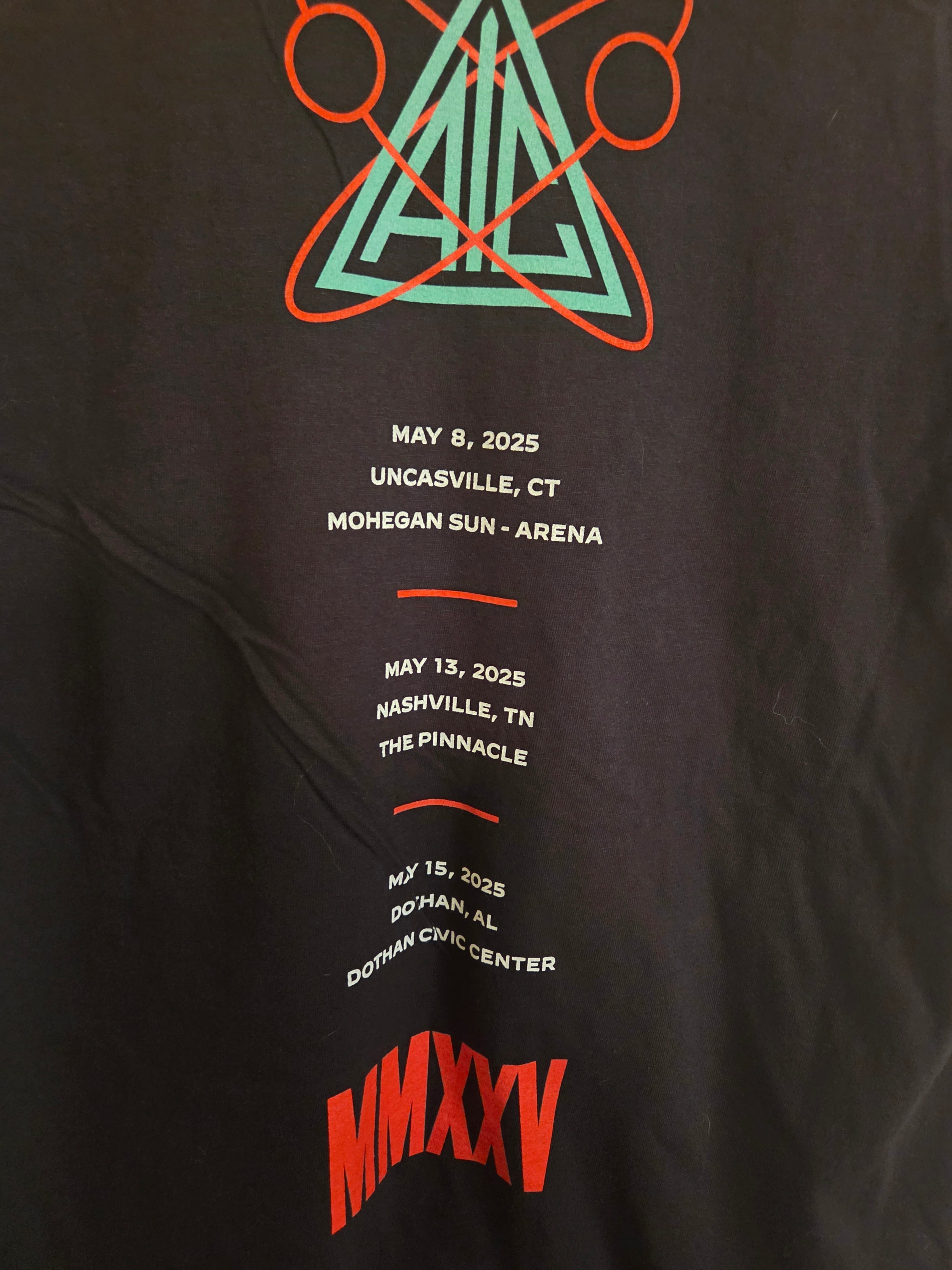 Rare Alice in Chains Canceled tour shirt