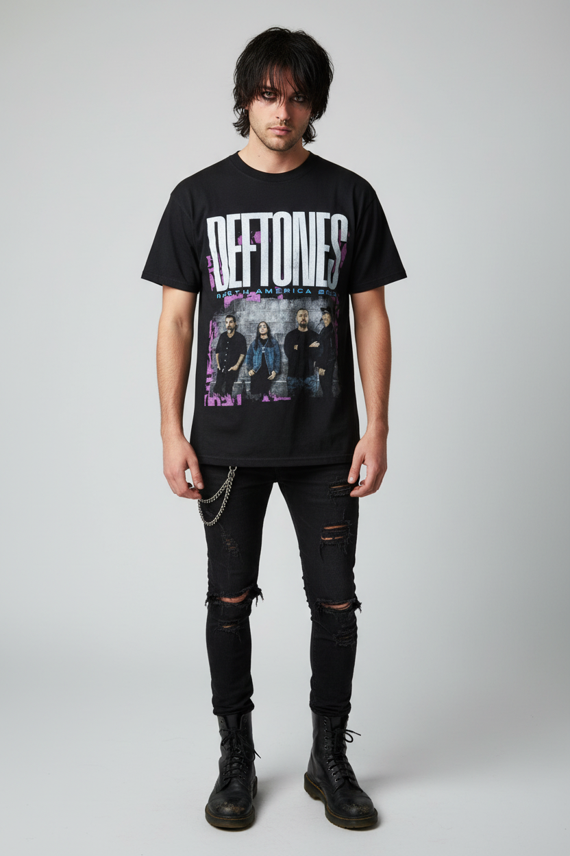 Deftones North America 2025 - Punk Guy Model Shot