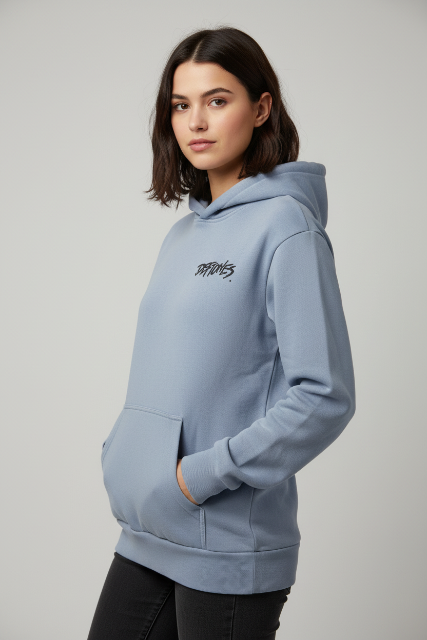 Deftones North American Tour Hoodie on Model