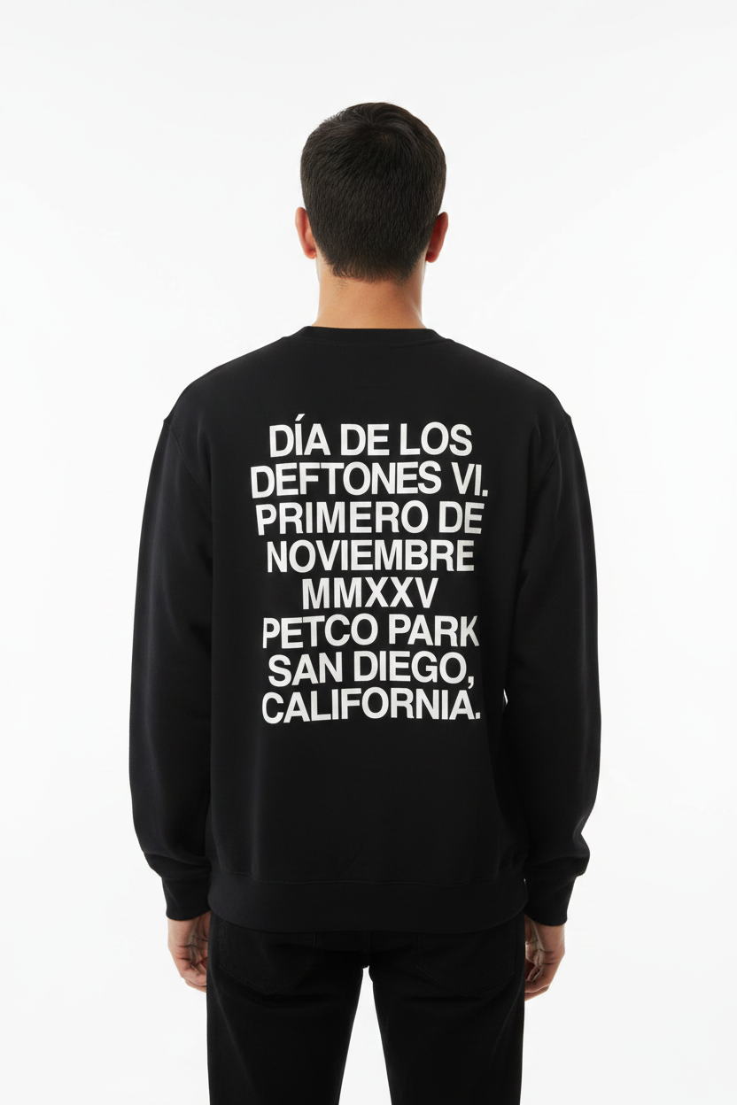 Deftones Sweatshirt Back