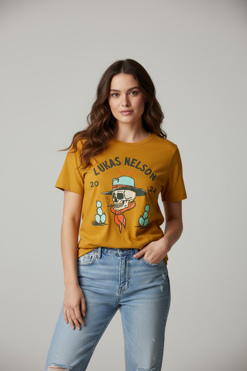Lukas Nelson 2024 Tour Tee Medium