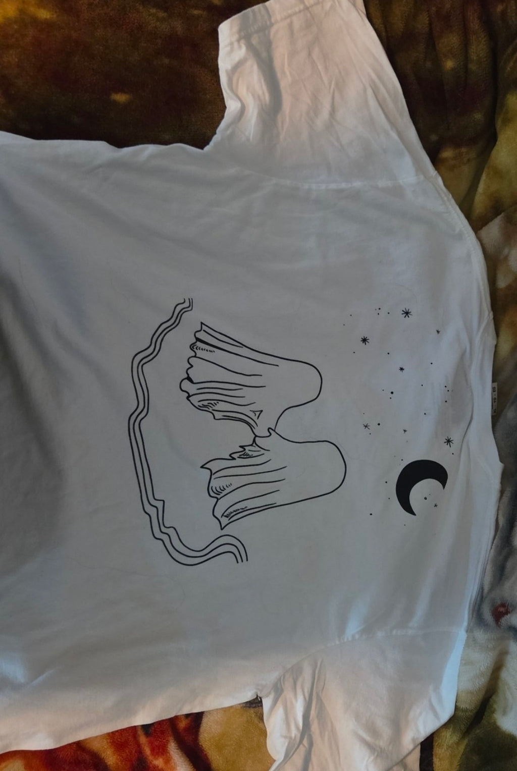 Official Deftones "Ghosts" Cream Graphic Tee – Unisex XL