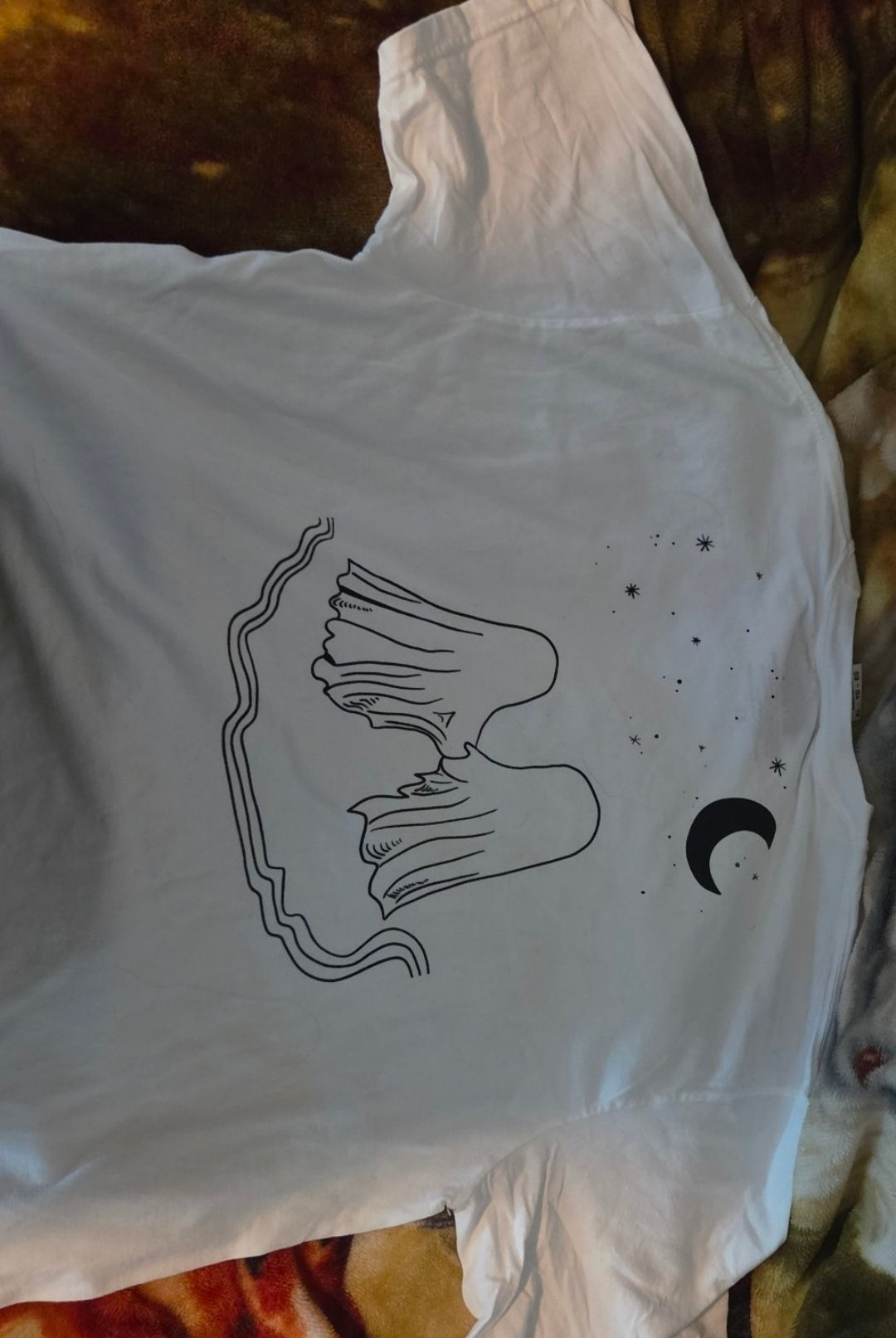 Official Deftones "Ghosts" Cream Graphic Tee – Unisex XL